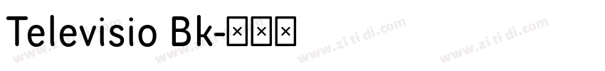 Televisio Bk字体转换